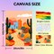 6 Pack Paint By Number Kits for Adults – Landscape DIY Acrylic Paint by Numbers on Canvas for Beginners, Easy Multi-Canvas Wall Art Painting Set for Home Decor & Gift, 12x8 Inch